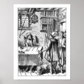 Empfänger von Steuern nach einem Holzschnitt in Pr Poster (Vorne)