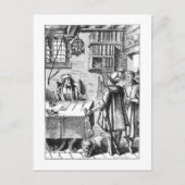 Empfänger von Steuern nach einem Holzschnitt in Pr Postkarte (Vorderseite)