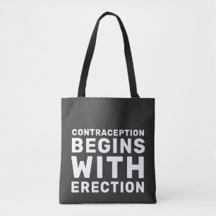 Empfängnisverhütung beginnt mit der Erektion Fraue Tasche