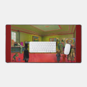 Empfangsbereich-Tischmatte Schreibtischunterlage (Tastatur & Maus)