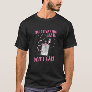Empfangsdame für Frauenheilkunde in einer medizini T-Shirt