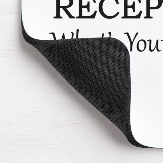 EMPFANGSDAME MOUSEPAD (Ecke)