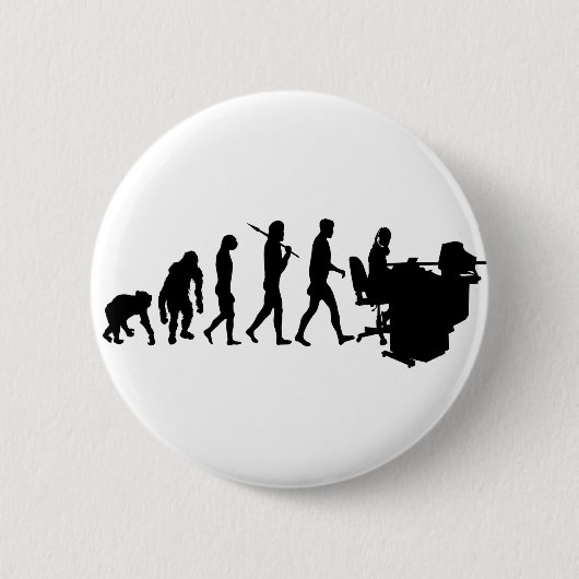 Empfangsdamen-persönlicher Assistenten-Geschenke Button (Vorderseite)