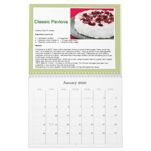 Empfangskalender Kalender (Jan 2026)