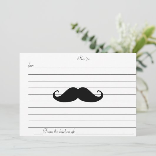 EMPFANGSKARTE (Stehend Vorderseite)