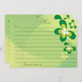 EMPFANGSKARTE (Vorne/Hinten)