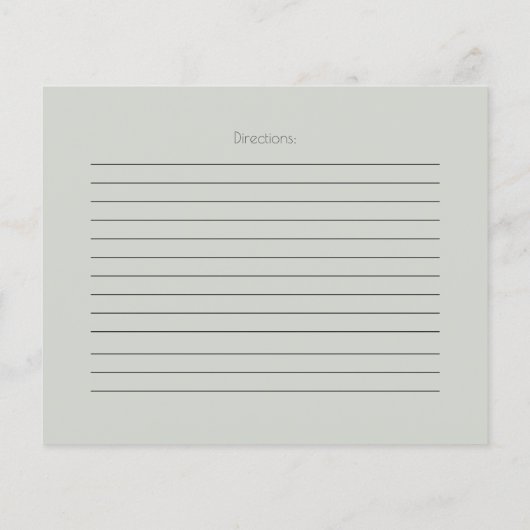 EMPFANGSKARTE | Lilac Lila Painterly Rose (Rückseite)