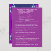 EMPFANGSKARTE POSTKARTE (Vorne/Hinten)