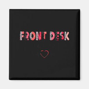 Empfangsschreibtisch Front Desk Valentinstag Hosta Magnet