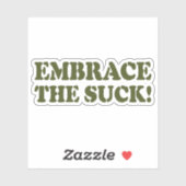 EMPFEHLEN SIE DEN SIND ZUM KOTZEN! AUFKLEBER (Blatt)