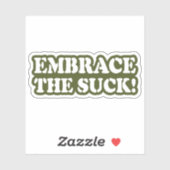 EMPFEHLEN SIE DEN SIND ZUM KOTZEN! AUFKLEBER (Blatt)