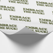 EMPFEHLEN SIE DEN SIND ZUM KOTZEN! GESCHENKPAPIER (Ecke)