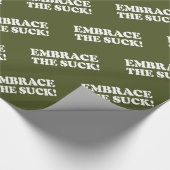 EMPFEHLEN SIE DEN SIND ZUM KOTZEN! GESCHENKPAPIER (Ecke)