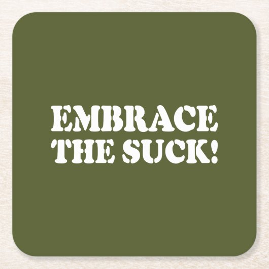 EMPFEHLEN SIE DEN SIND ZUM KOTZEN! RECHTECKIGER PAPPUNTERSETZER (Vorderseite)