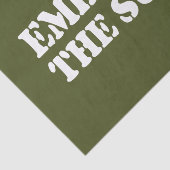 EMPFEHLEN SIE DEN SIND ZUM KOTZEN! SEIDENPAPIER (Ausschnitt)