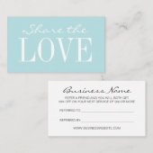 Empfehlen Sie eine minimalistische Visitenkarte fü Empfehlungskarte (Vorne/Hinten)