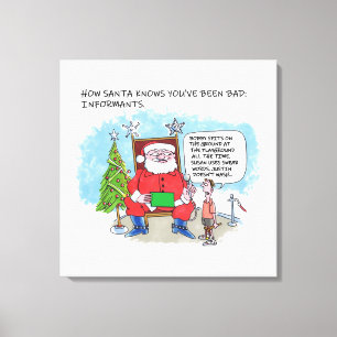 Empfehlen Sie Santa Lava den Ausdruck aus Leinwanddruck