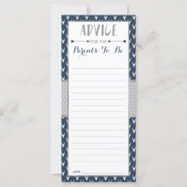 Empfehlungskarte für Mama-to-be, Woodland Babydusc