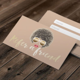 Empfehlungskarte | Natural Hair Beauty Salon