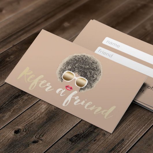 Empfehlungskarte | Natural Hair Beauty Salon