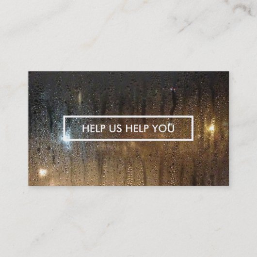 Empfehlungsprogramm-Herbstregen Empfehlungskarte (Vorderseite)