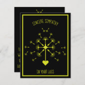 Empfindlich für Speicherkarte mit Beileid (Vorne/Hinten)