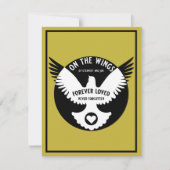 Empfindlich für Speicherkarte mit Beileid (Vorderseite)