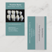 Empfindliche blaue terminkarte (Vorne/Hinten)