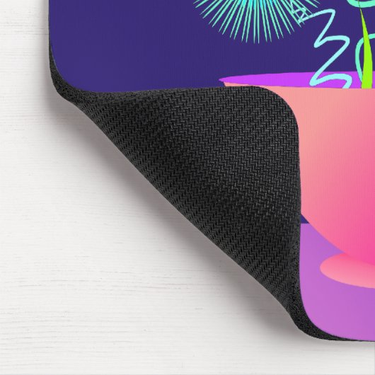 Empfindliche Blumen Mousepad (Ecke)