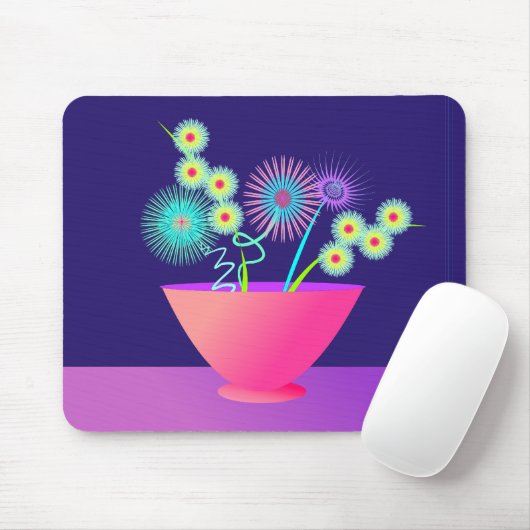 Empfindliche Blumen Mousepad (Mit Mouse)