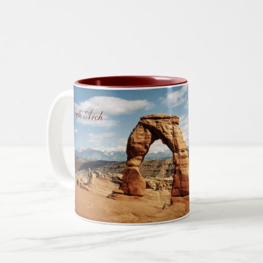 Empfindliche Bogen-Tasse Zweifarbige Tasse (Vorderseite Links)