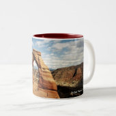 Empfindliche Bogen-Tasse Zweifarbige Tasse (VorderseiteRechts)