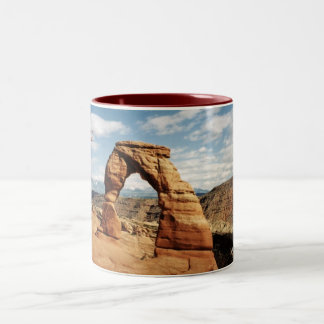 Empfindliche Bogen-Tasse Zweifarbige Tasse