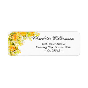 Empfindliche gelbe Rosen-Pastell-Blumen