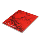 Empfindliche Herzen Fliese (Seite)