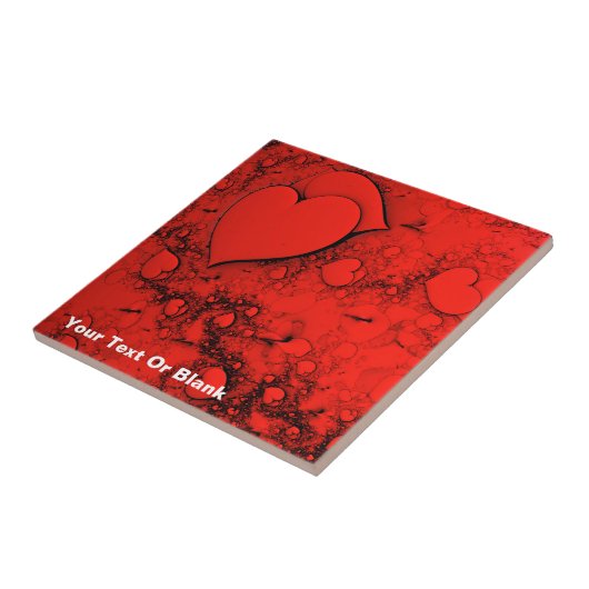 Empfindliche Herzen Fliese (Seite)