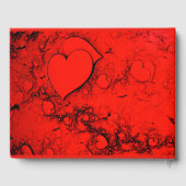 Empfindliche Herzen Gästebuch (Rückseite)