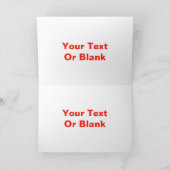 Empfindliche Herzen Karte (Innenseite)