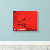 Empfindliche Herzen Leinwanddruck (Insitu (Holzboden))