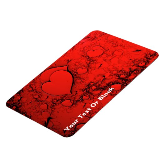 Empfindliche Herzen Magnet (Linke Seite)