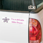 Empfindliche kleine Blume Autoaufkleber (Auf Lkw)