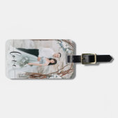 Empfindliche Liebe | Ihr Foto und Gepäckanhänger (Vorderseite horizontal)