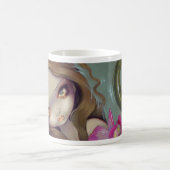 "Empfindliche Orchideen-Meerjungfrau-" Tasse (Mittel)