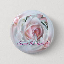 empfindliche Rose in Marmor 2 Button