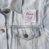 Empfindliche Rosen-frischer Blumen-Mädchen-Knopf Button (Beispiel)
