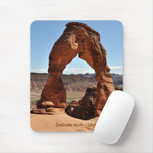 Empfindlicher Bogen - Bogen-Nationalpark Mousepad (Mit Mouse)