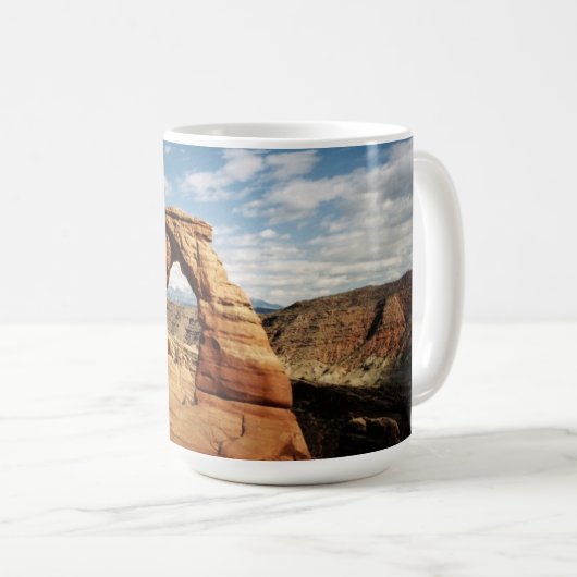 Empfindlicher Bogen, Bögen Nationalpark, Utah Kaffeetasse (VorderseiteRechts)