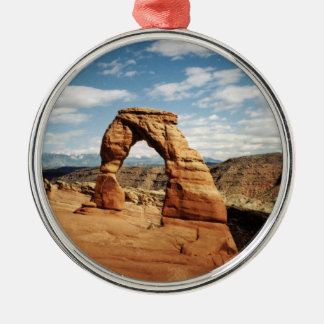 Empfindlicher Bogen, Bögen Nationalpark, Utah Silbernes Ornament
