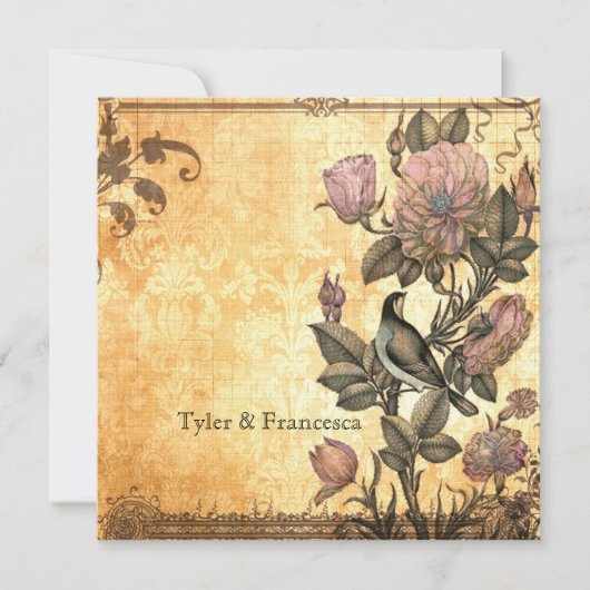 Empfindlicher Einladung (Vorderseite)