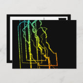 empfindlicher Kälteeinfluss Postkarte (Vorne/Hinten)